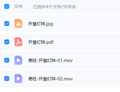 易旺-开慧灯阵 视频+资料