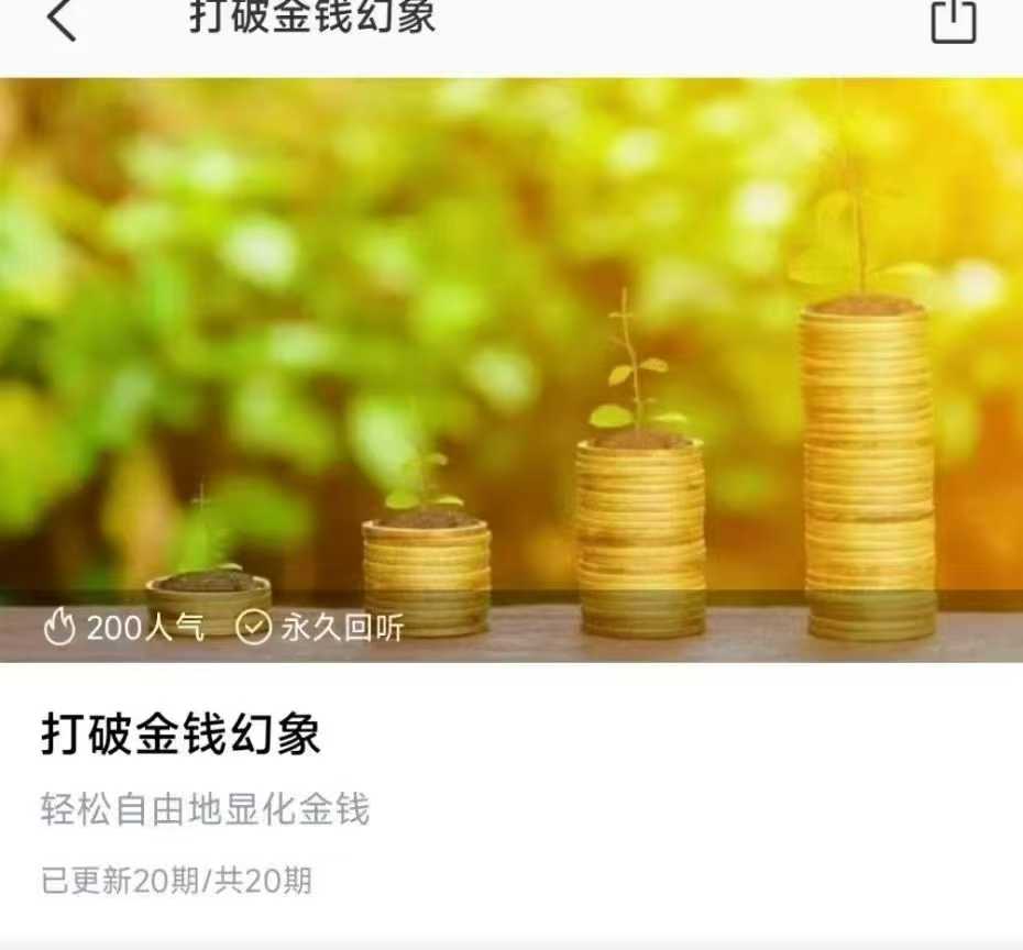 【显化】文心徒弟叶晋彤打破金钱幻象音频