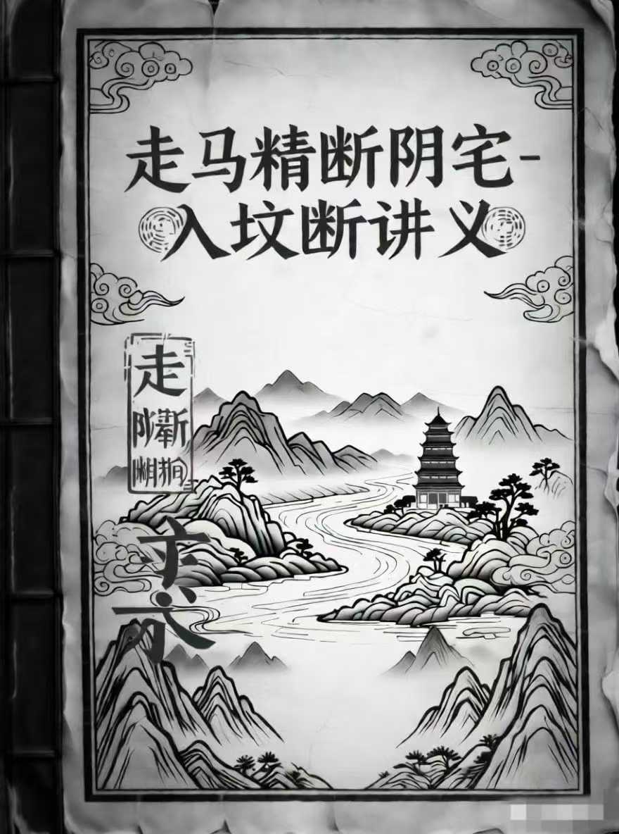 郝建民走马精断阴宅-入坟断讲义