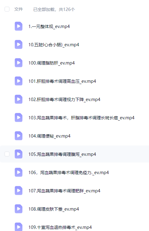 终南道医瞿至建高级班126集