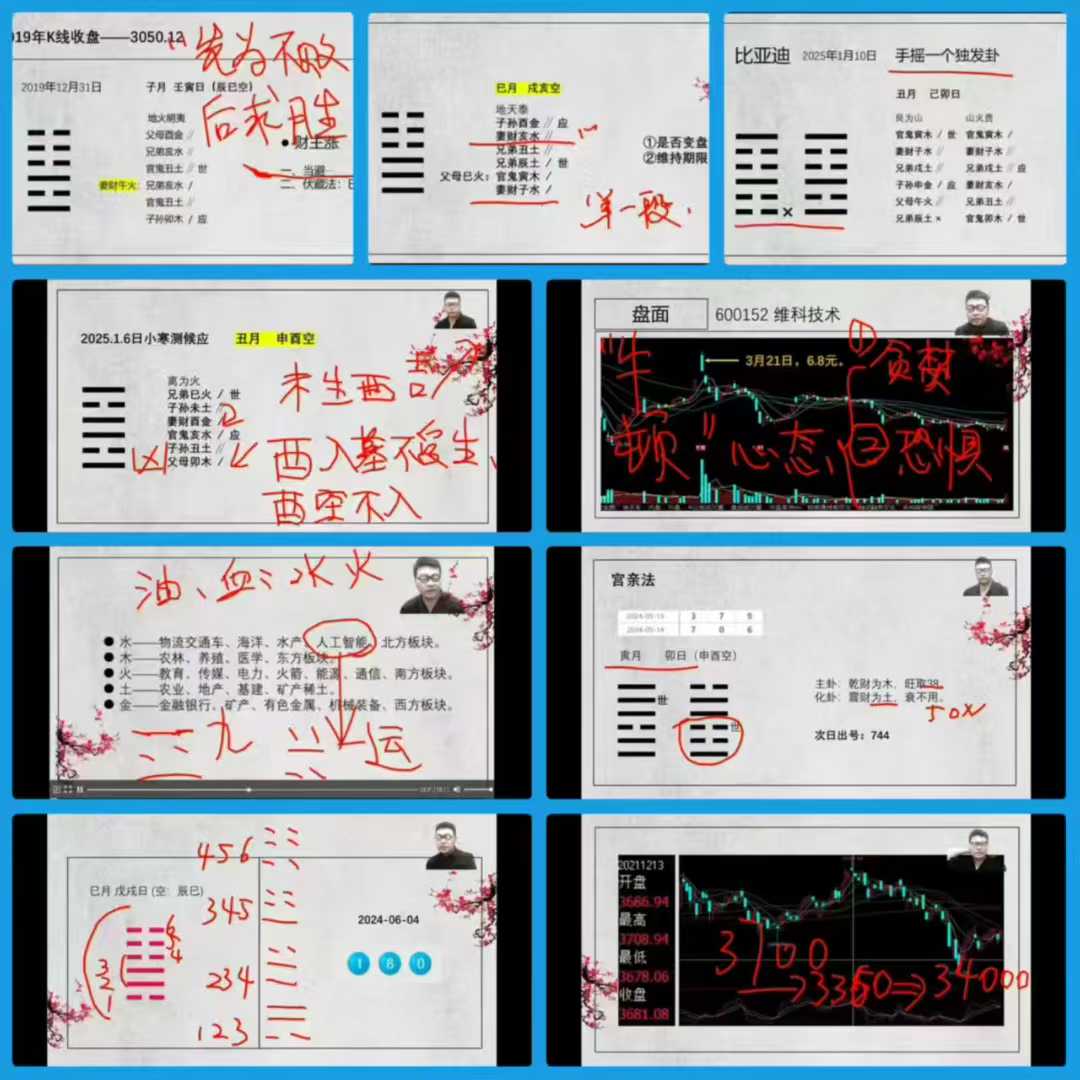 插图1–散人老师 六爻《资财丰—股彩大成终极班》正课+公开课+课件–91国学网