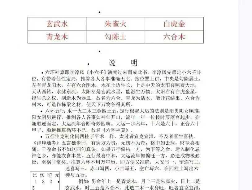 插图1–六环神算(小六壬外传)–91国学网
