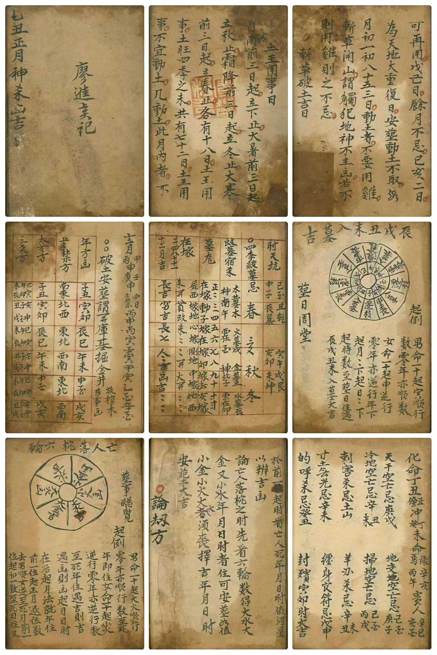 插图1–安葬吉日（114页神杀周堂化命紫白等）–91国学网