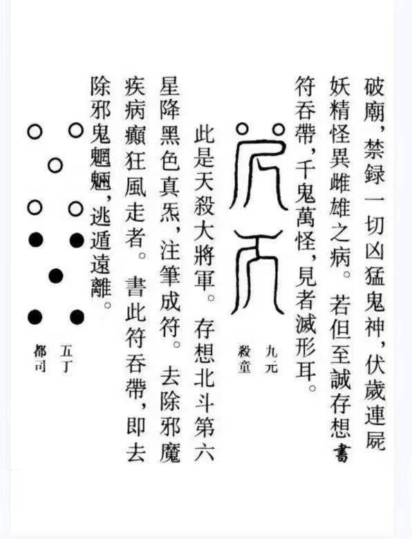 插图2–神霄天蓬三十六将真形符式–91国学网