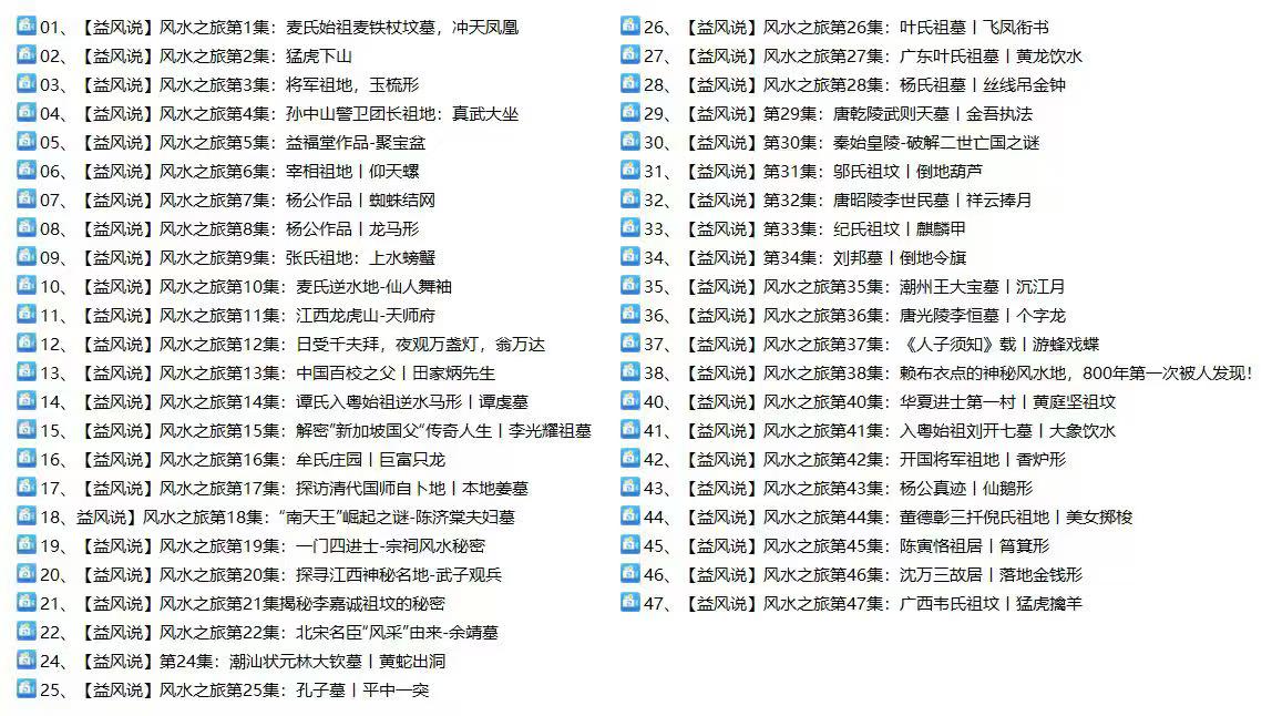 插图1–许联斌《风水之旅》实勘视频47集–91国学网