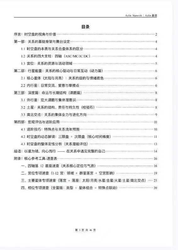 插图1–时空盘深度解读指南-Aylin星语–趣资源