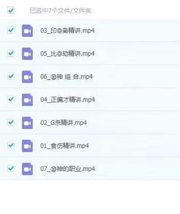 玄门紫烽八字高阶篇7集视频课