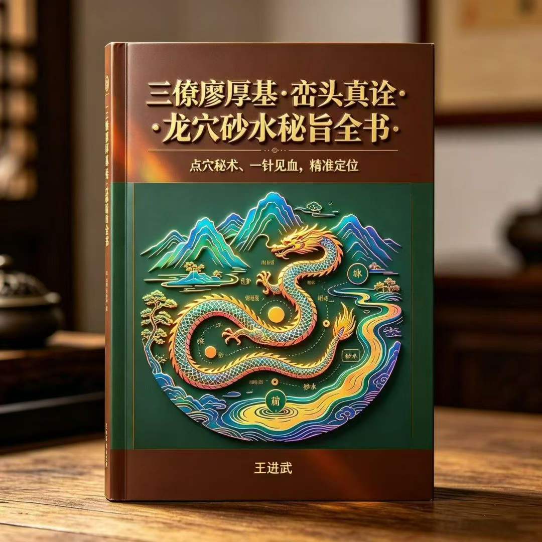 插图1–廖厚基之徒弟王进武《峦头真诠：龙穴砂水秘旨全书》226页--彩色–趣资源