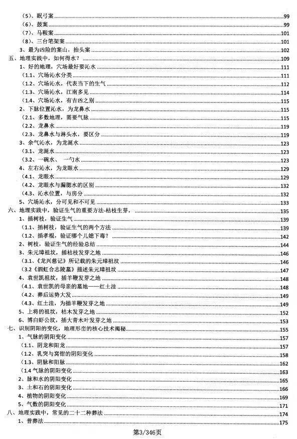 《地理堪舆大全》内部学员资料 350页
