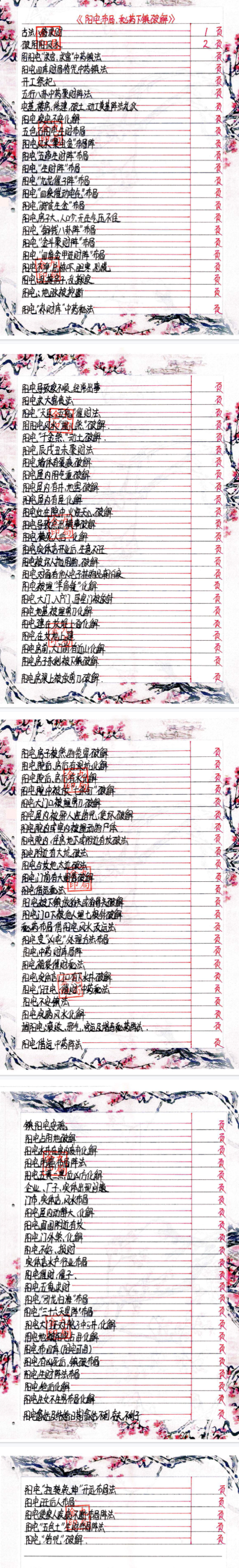 金九局-阴阳布局《阳宅布局、秘药下镇破解》95页--彩色400线（3699元）