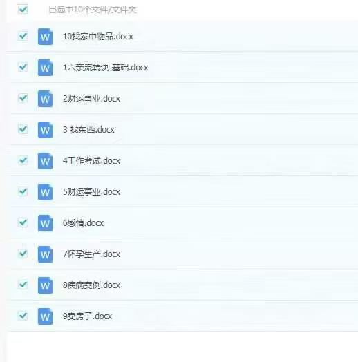 阿新奇门六亲流转诀-文档10份