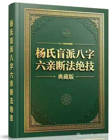 杨氏盲派八字六亲断法绝技 262页