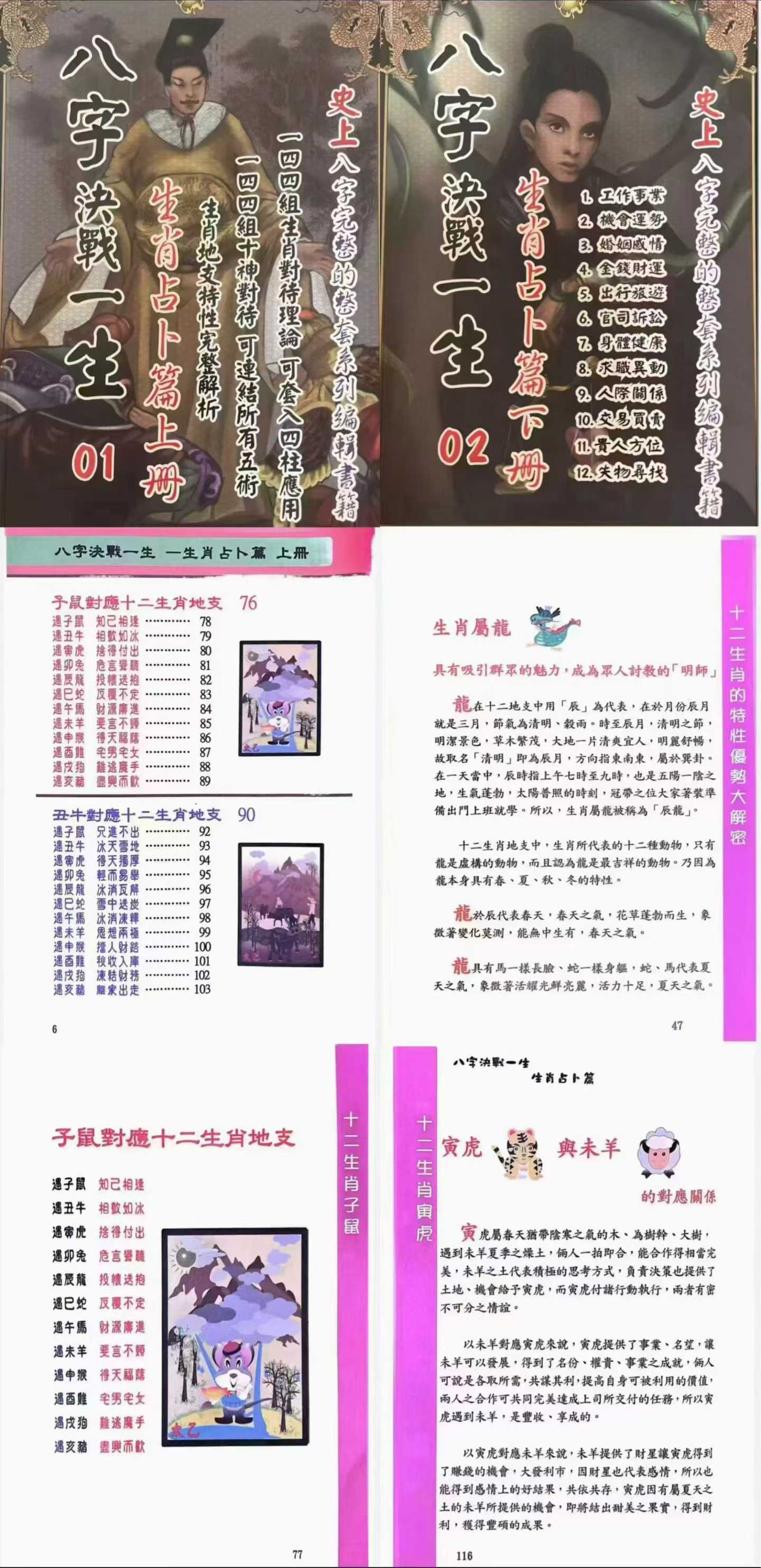 八字决战一生 一二册全