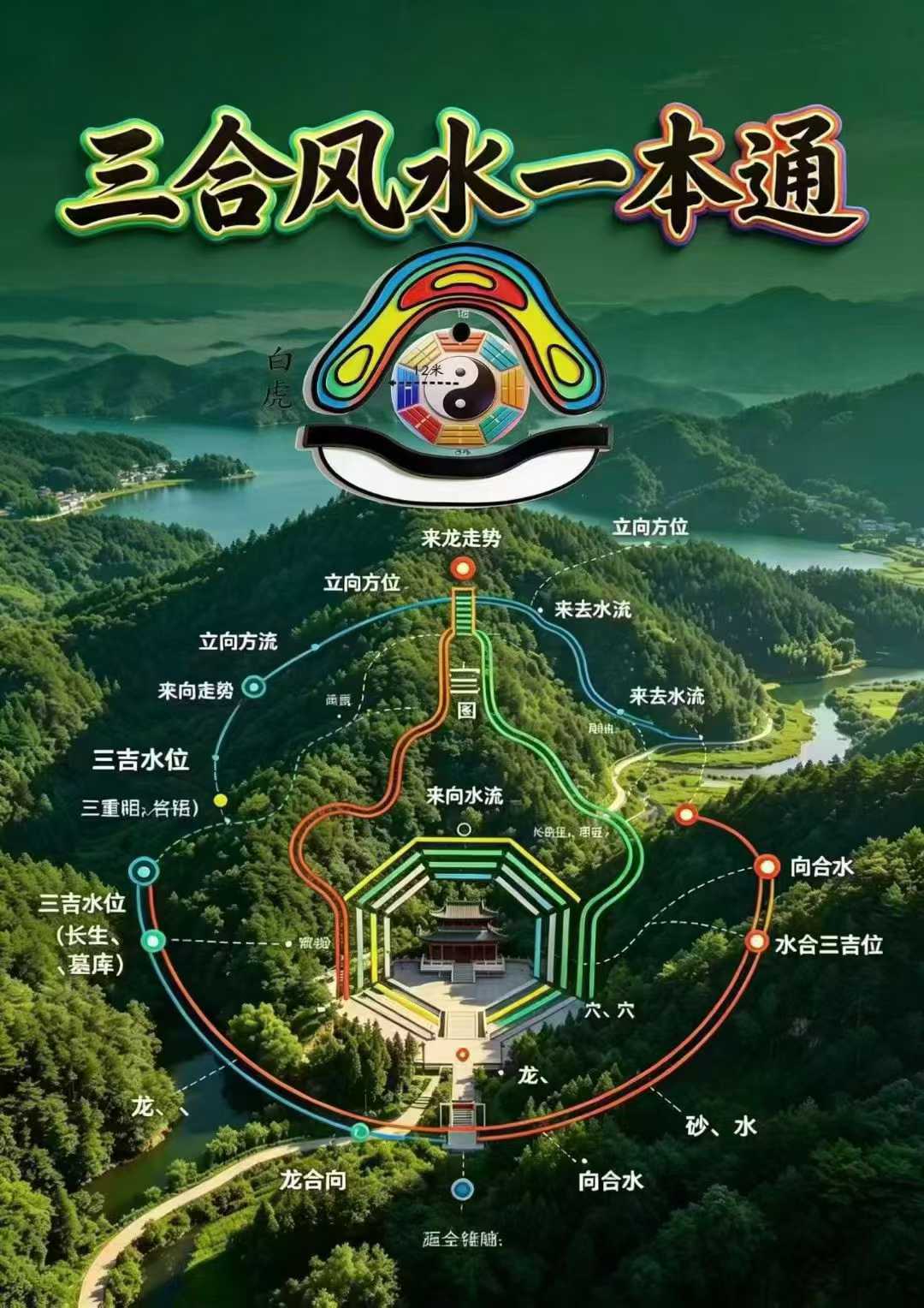 插图1–三合风水一本通-彩色-258页–趣资源