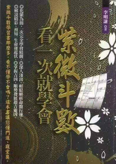 插图1–紫微斗数看一次就学会·李明谦著 426页–91国学网