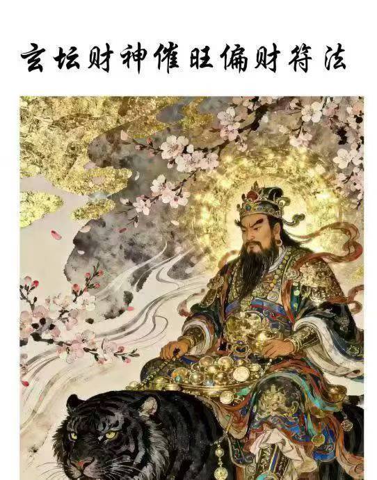 插图1–玄坛财神催旺–91国学网