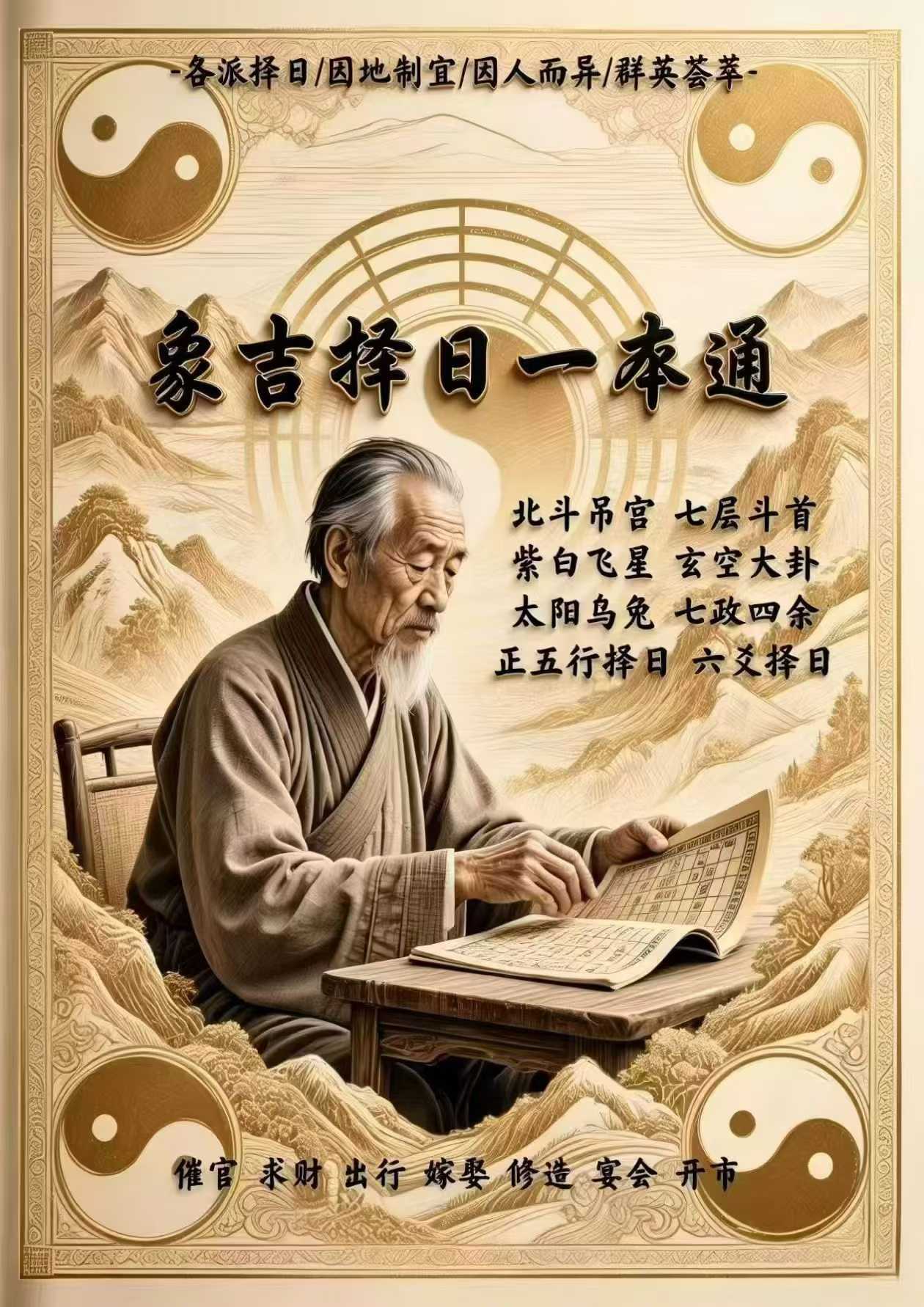 象吉择日一本通-各派择日精华汇集-彩版