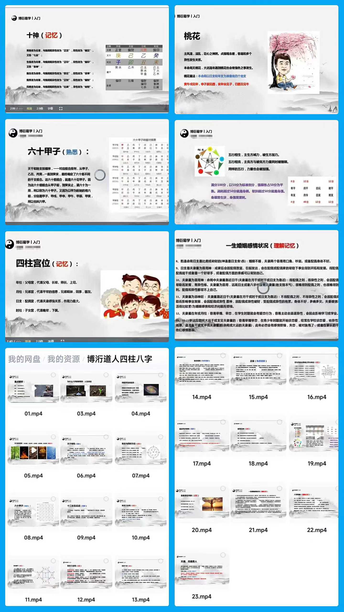 插图1–博洐道人四柱八字–趣资源