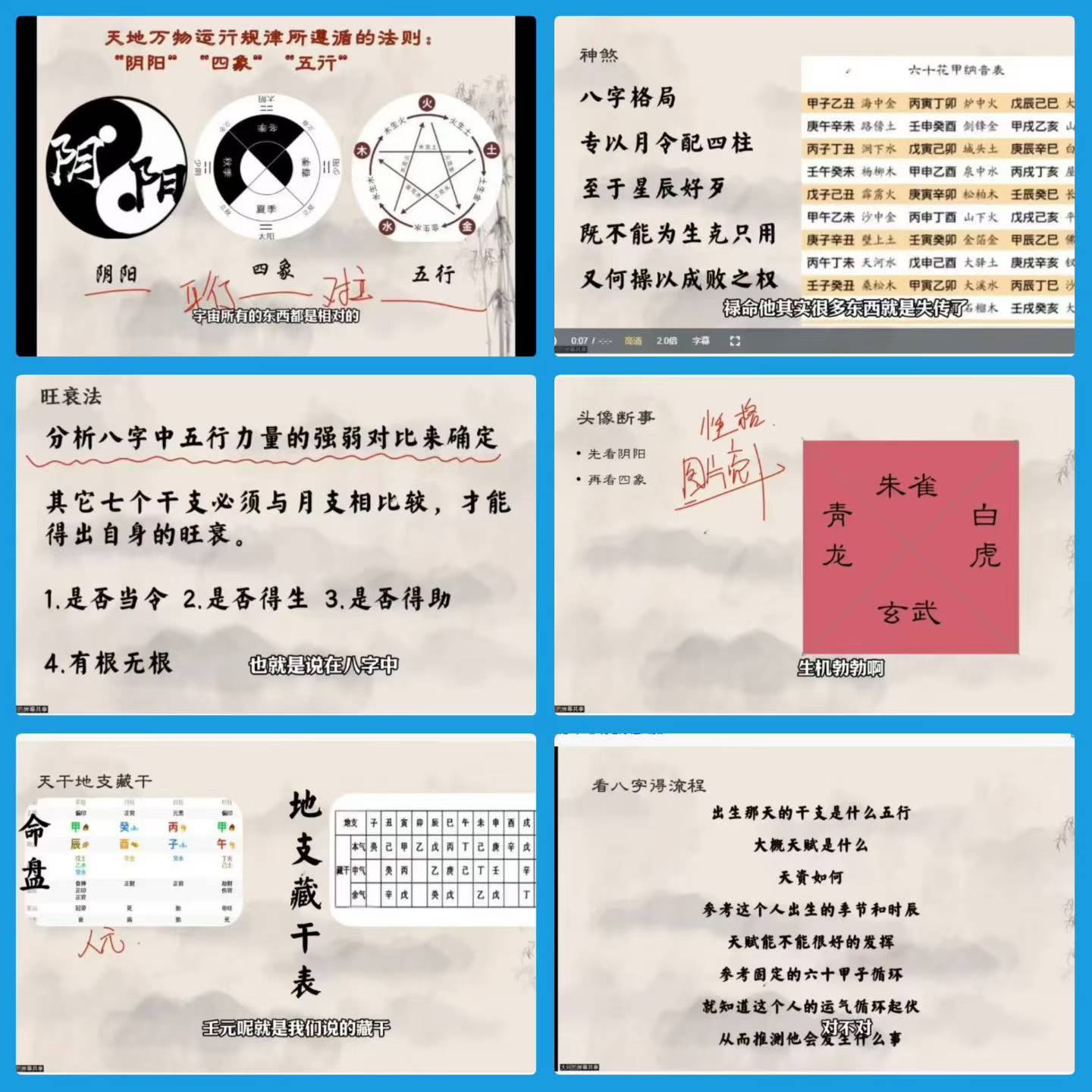 大珂命理《四柱八字》基础课43集视频