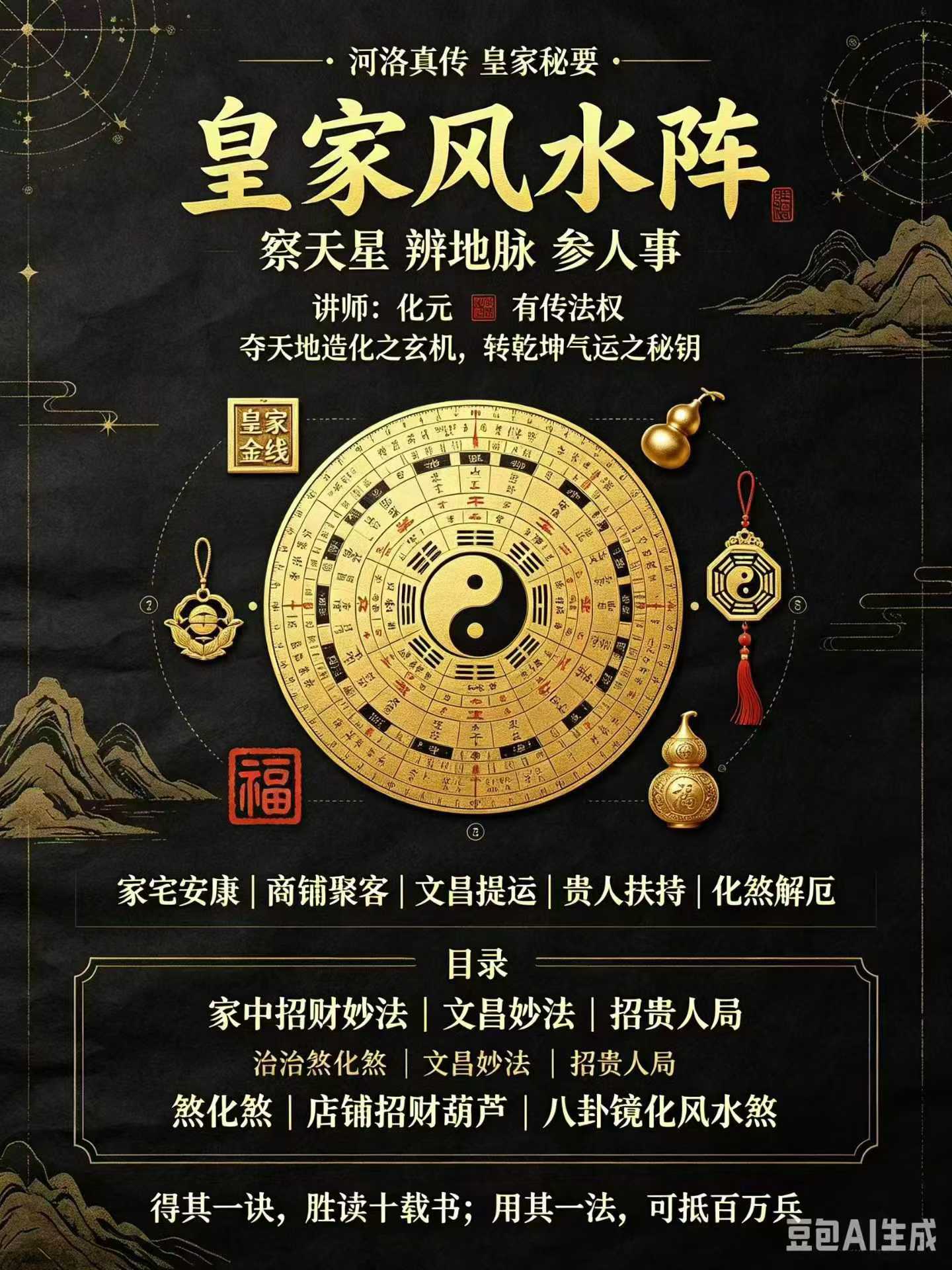 插图1–化元-皇家风水阵–趣资源